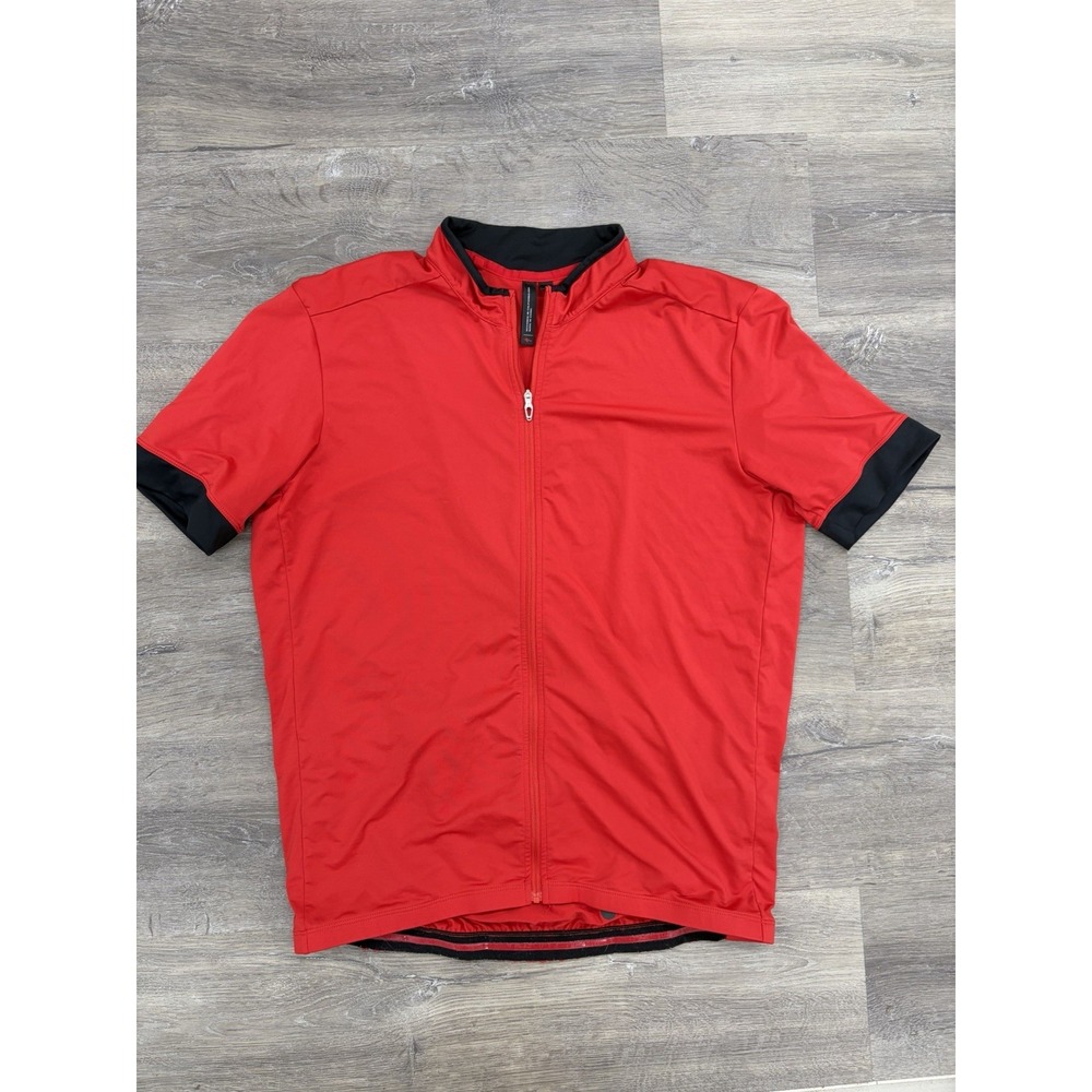 Specialized mens Red cycling jersey size L